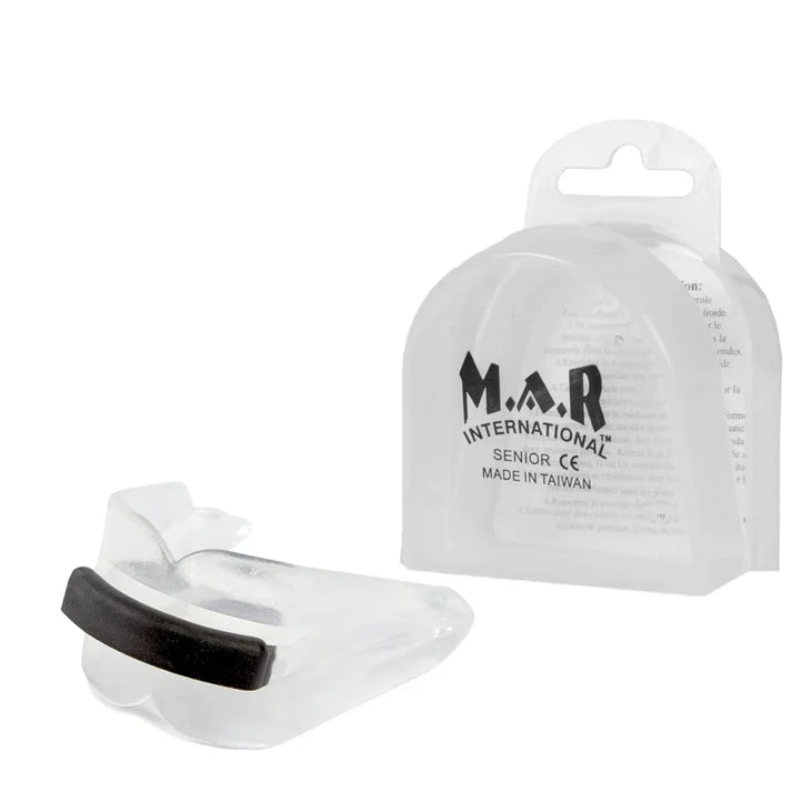 Clear Double Boxing Mouth Guard/Gum Shield