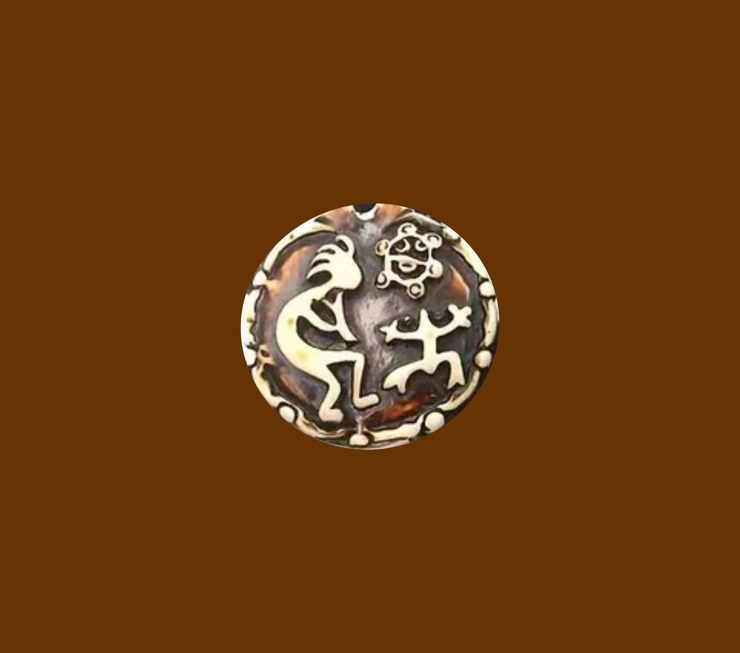Tribal Sun Pendant Necklace