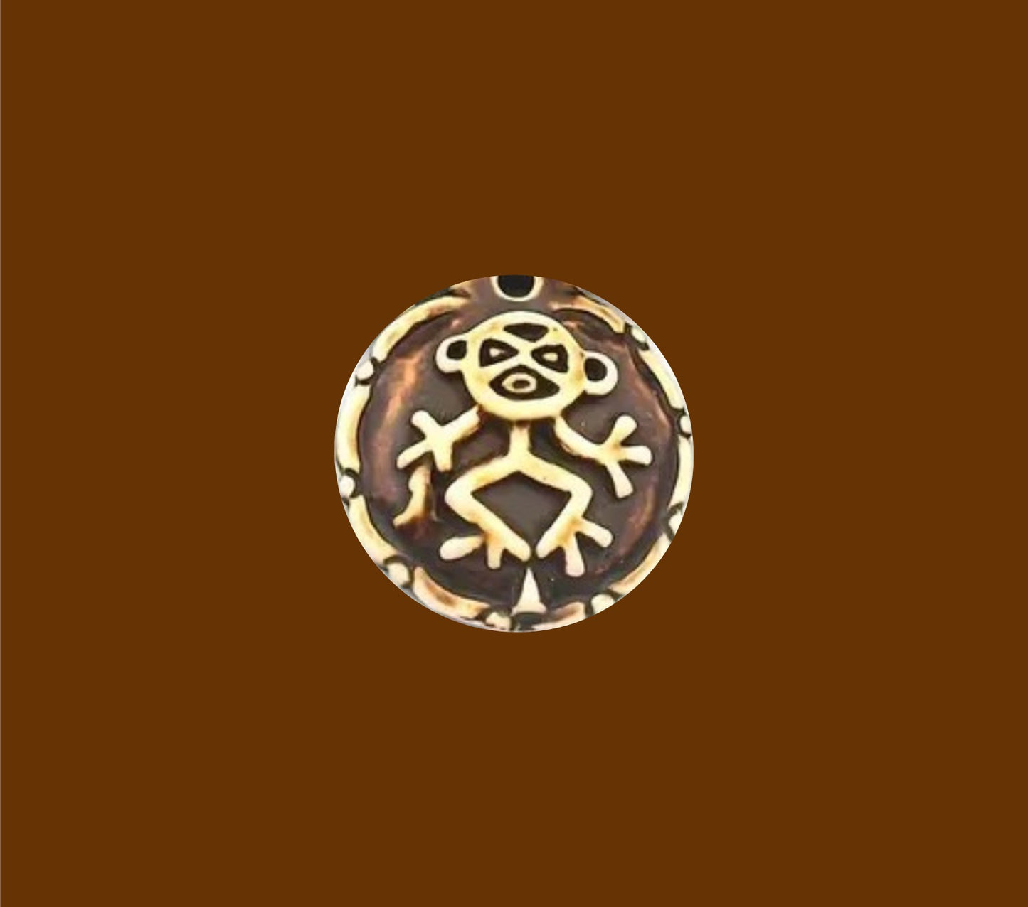Tribal Sun Pendant Necklace