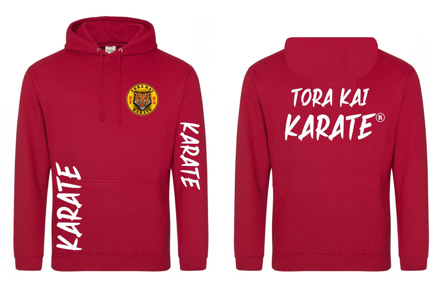 Red Tora Kai Hoodie