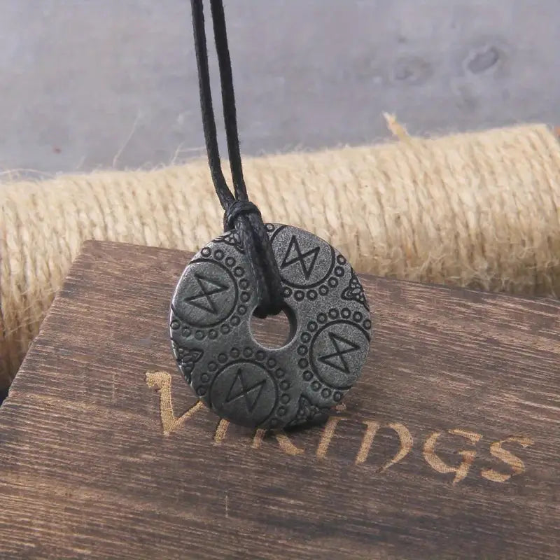 Viking Rune Pendant Necklace