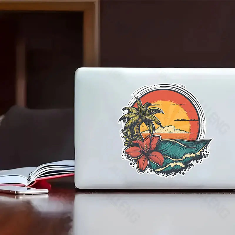 Hawaiian Sunset Decal