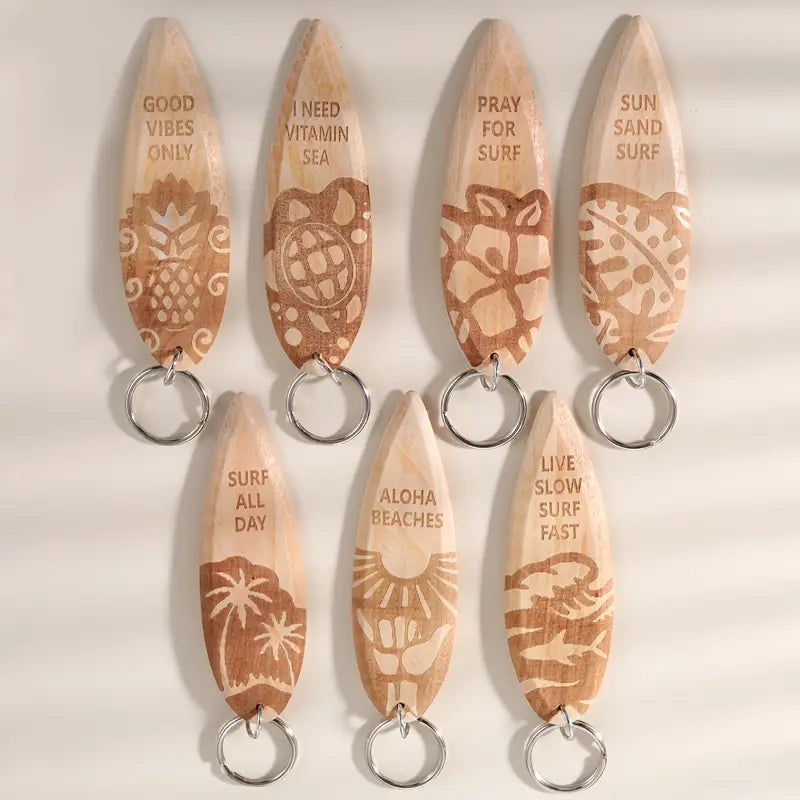 Surfboard  Key Rings