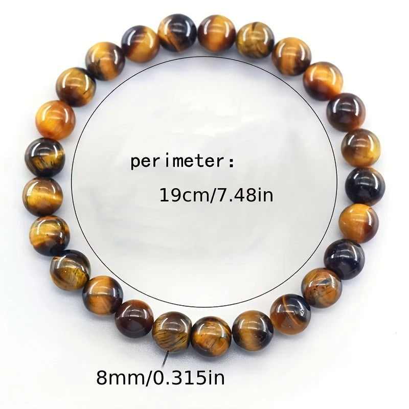 Tiger Eye Bead Bracelet