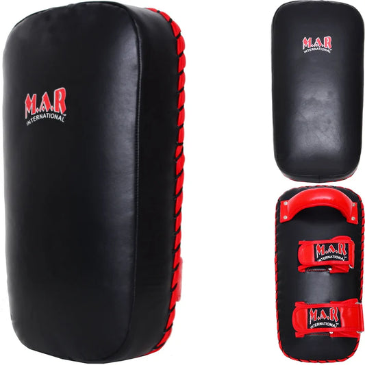 Black & Red Genuine Leather Striking Pad