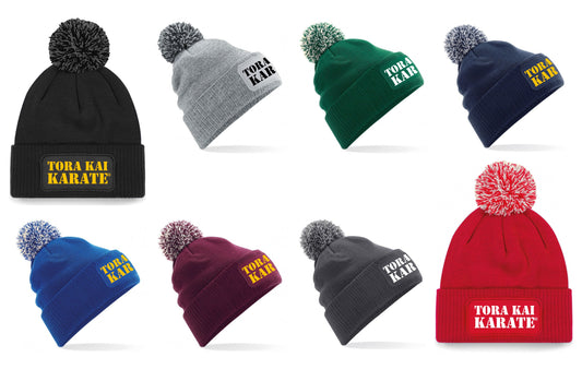 Tora Kai Pom Pom Beanies