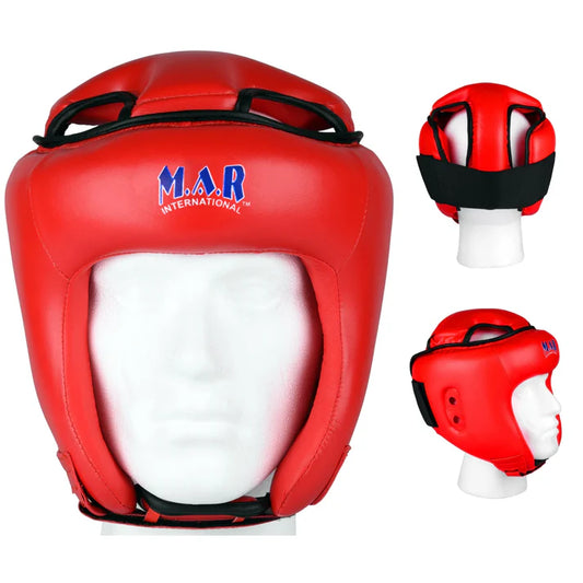 Red Head Guard Synthetic Leather
